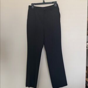 Ann Taylor Petite Black Flared Dress Pants Size 2P